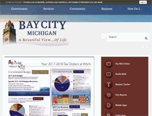 Tablet Screenshot of baycitymi.org
